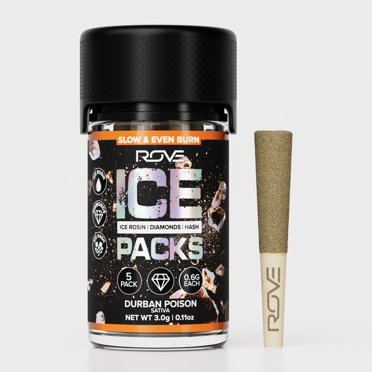 Rove Durban Poison Infused Pre-Roll Pack