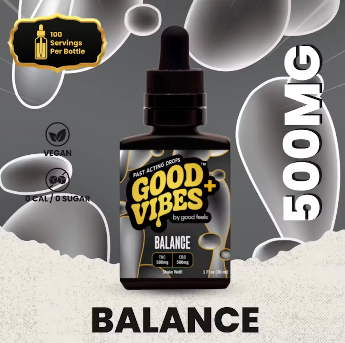 Good Vibes Balance Unflavored Syrup